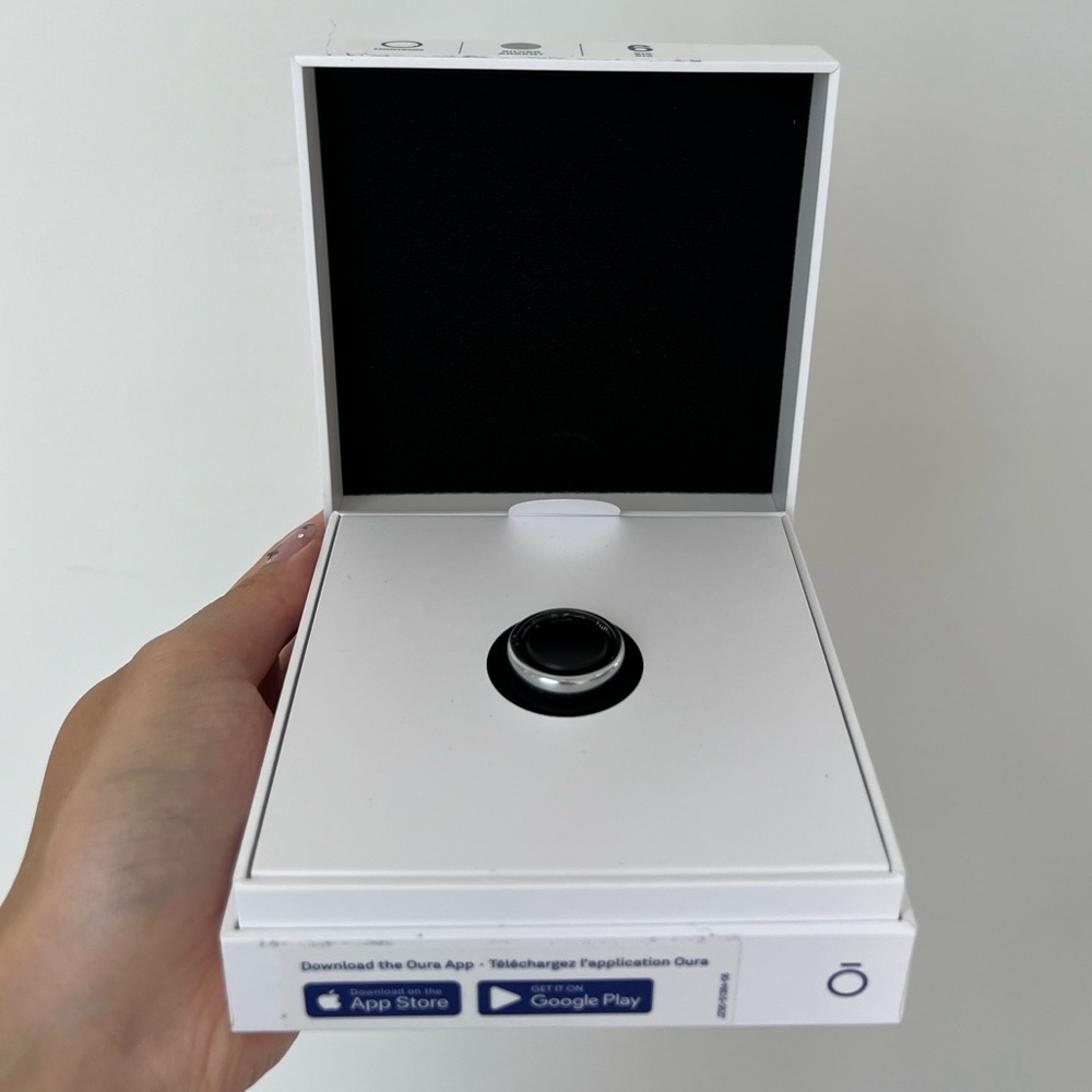 Oura Ring Gen3 - Horizon - Size 6 Silver